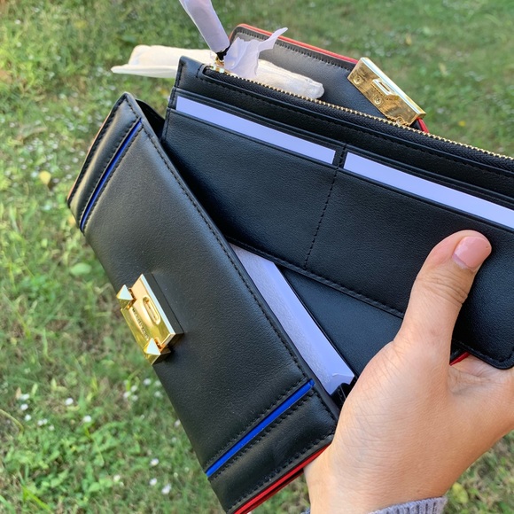 MK Whitney Large Rainbow Quilted Leather Chain - Picture 5 of 8